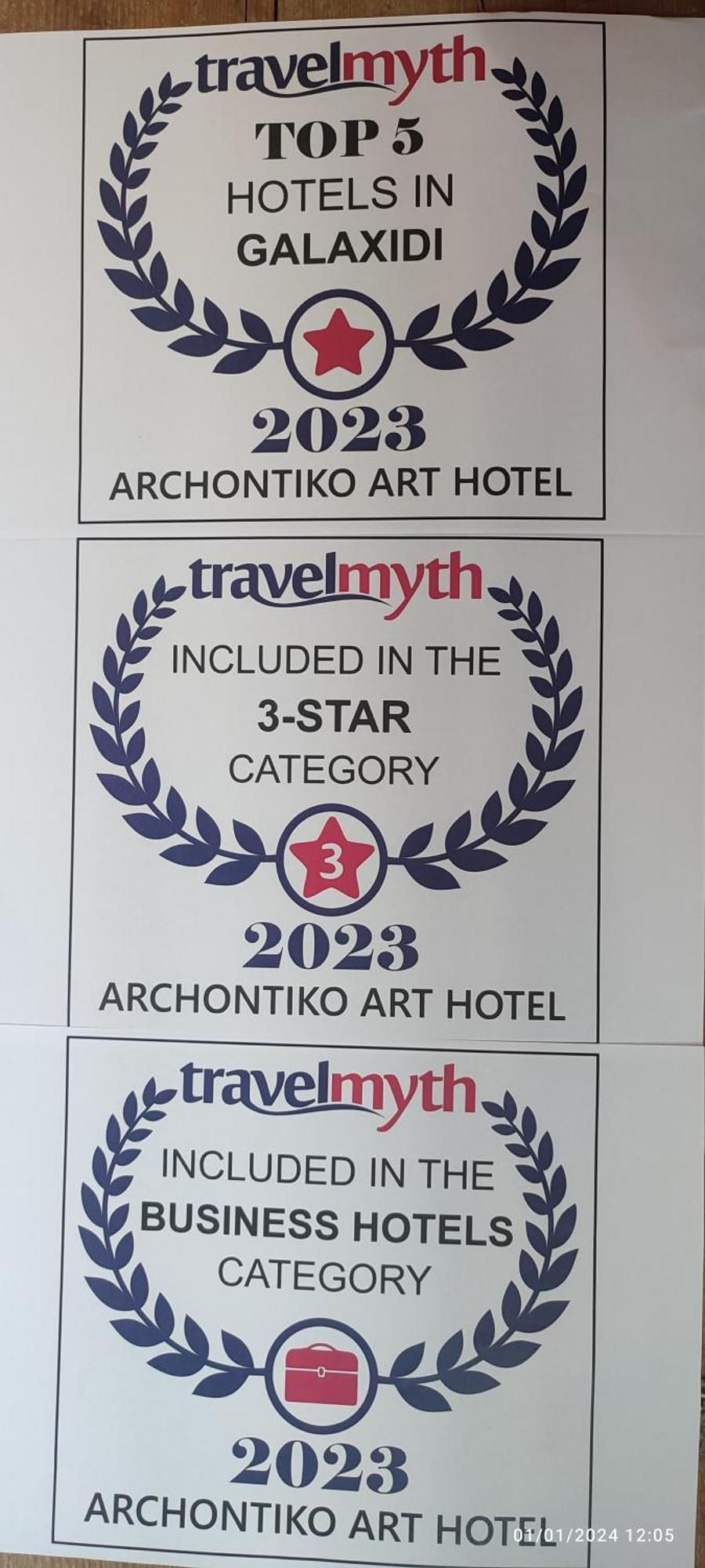 Archontiko Art Hotel Galaxídhion Exteriör bild